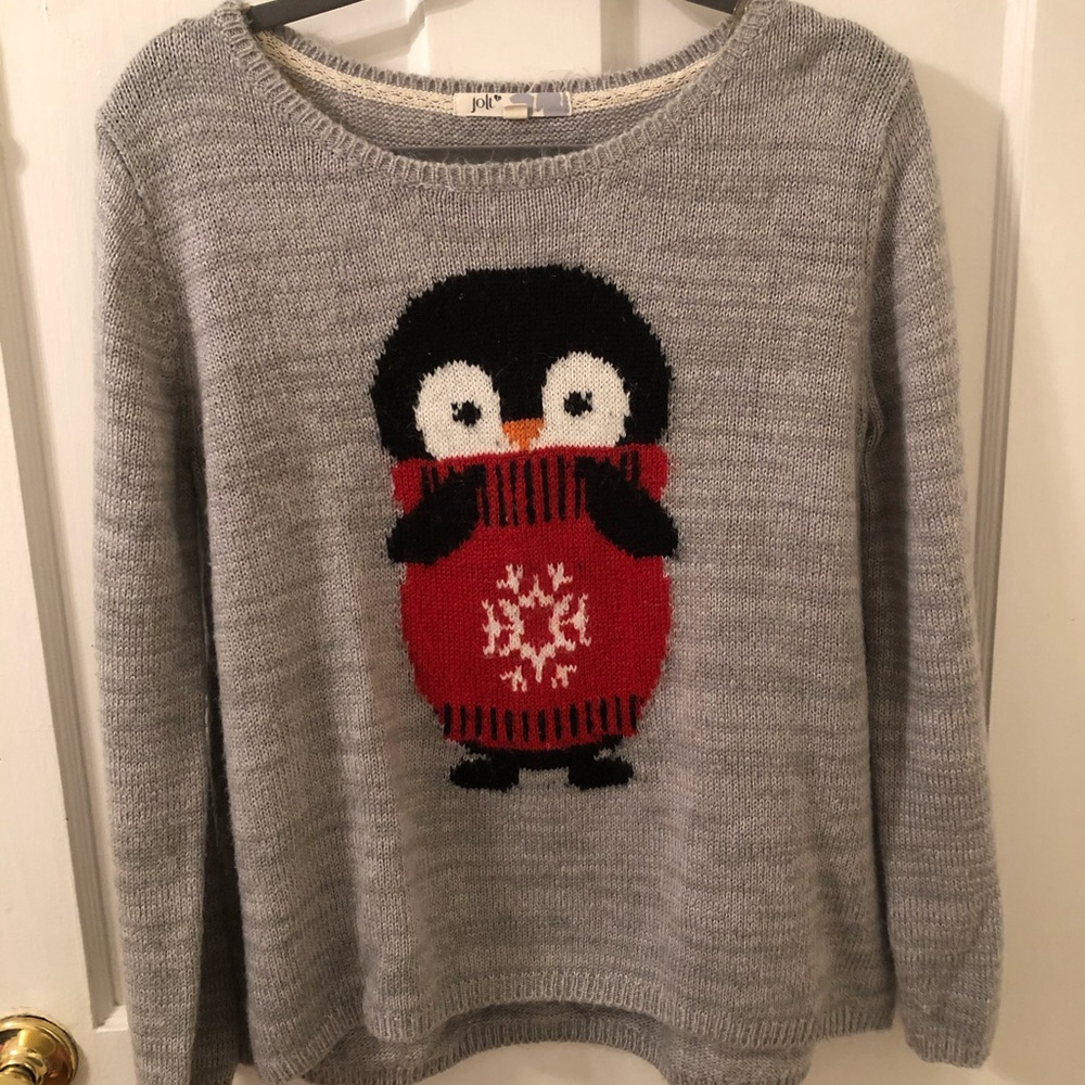 Penguin sweater (gray)